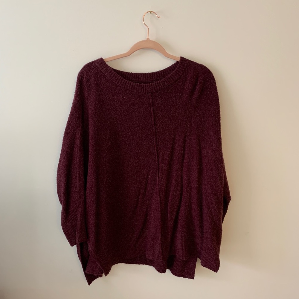 Lou & Grey for LOFT Oversized Fuzzy Sweater